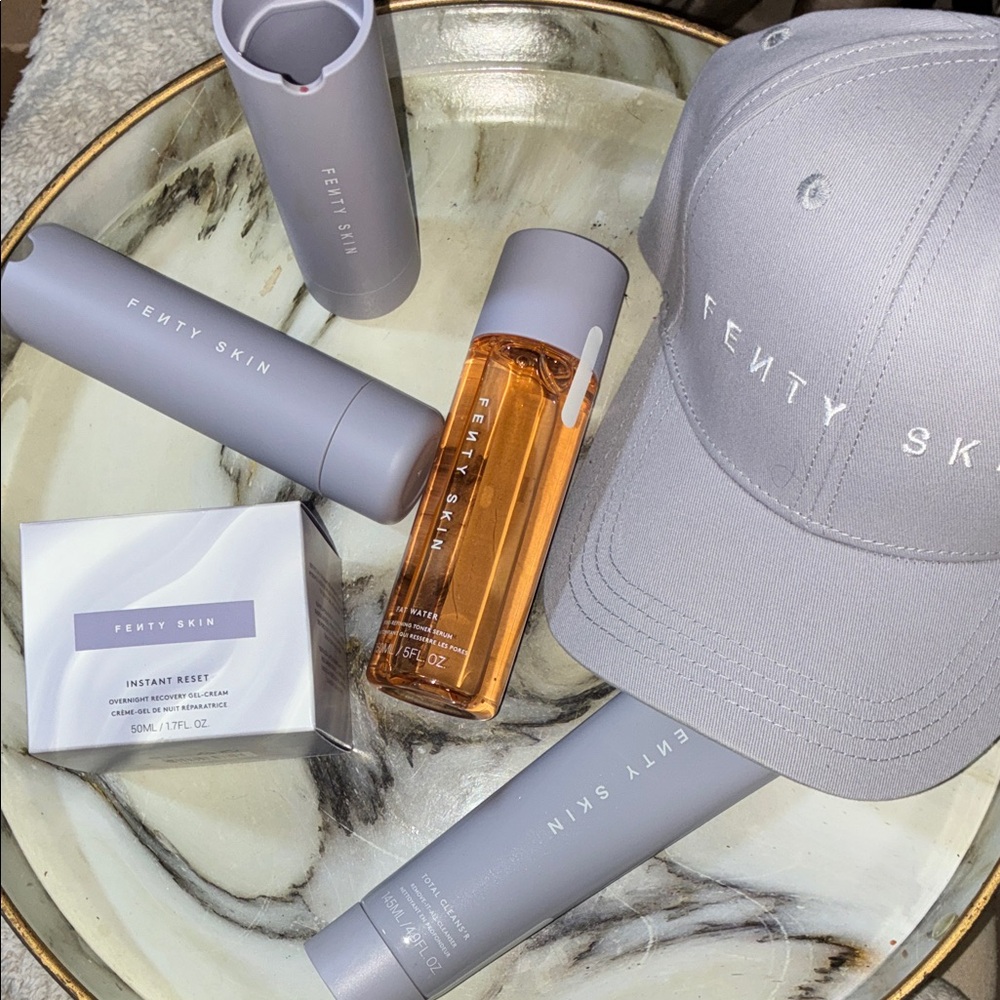 fenty skin care bundle with merch